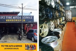 Bengkel kereta di Kuala Terengganu, Malaysia